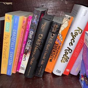 Books, all for 20$ or less make offers